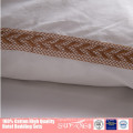 Hotel style premium disposable cotton bed sheet set with 180 washing times